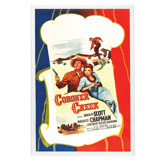 "Coroner Creek" (1948) Framed Movie Poster