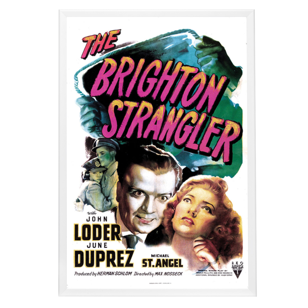 "Brighton Strangler" (1945) Framed Movie Poster