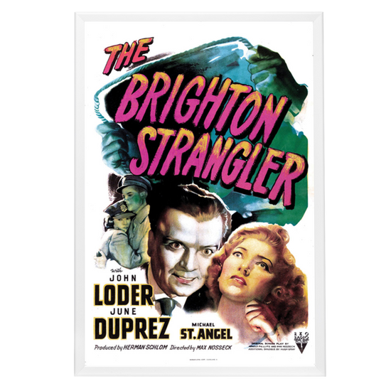 "Brighton Strangler" (1945) Framed Movie Poster