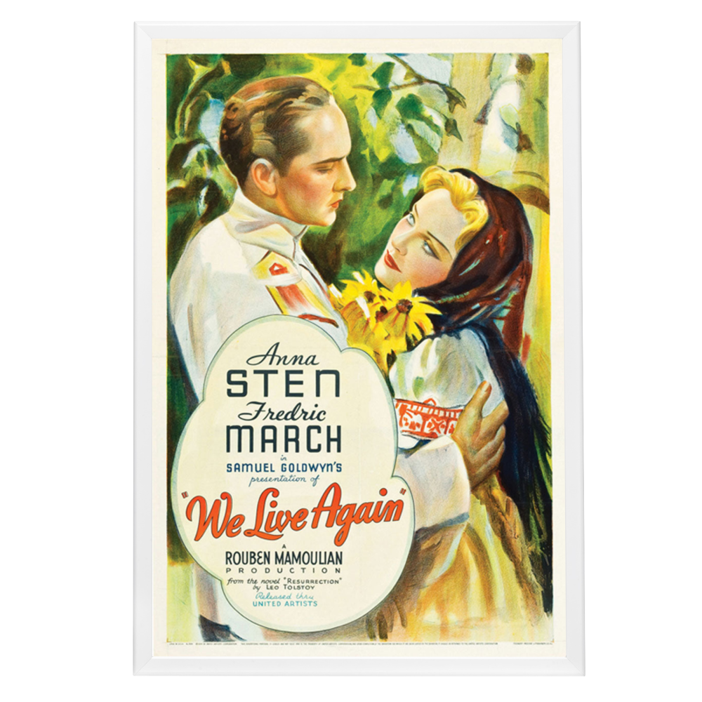 "We Live Again" (1934) Framed Movie Poster