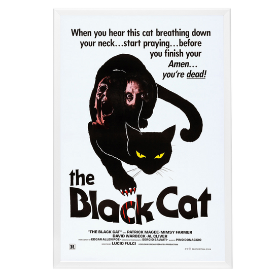 "Black Cat" (1981) Framed Movie Poster