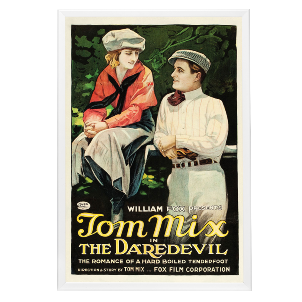 "Daredevil" (1920) Framed Movie Poster