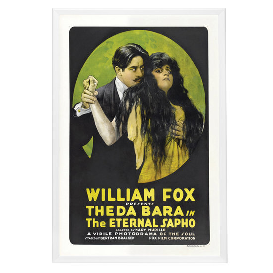 "Eternal Sappho" (1916) Framed Movie Poster