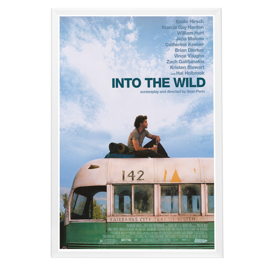 "Into the Wild" (2007) Framed Movie Poster