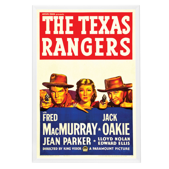 "Texas Rangers" (1936) Framed Movie Poster