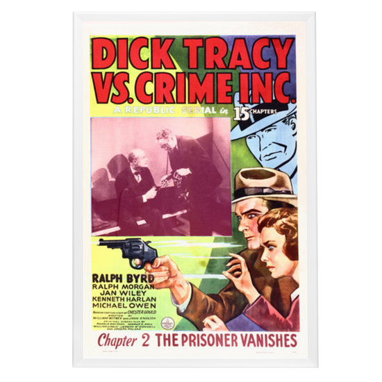 "Dick Tracy vs. Crime Inc." (1941) Framed Movie Poster