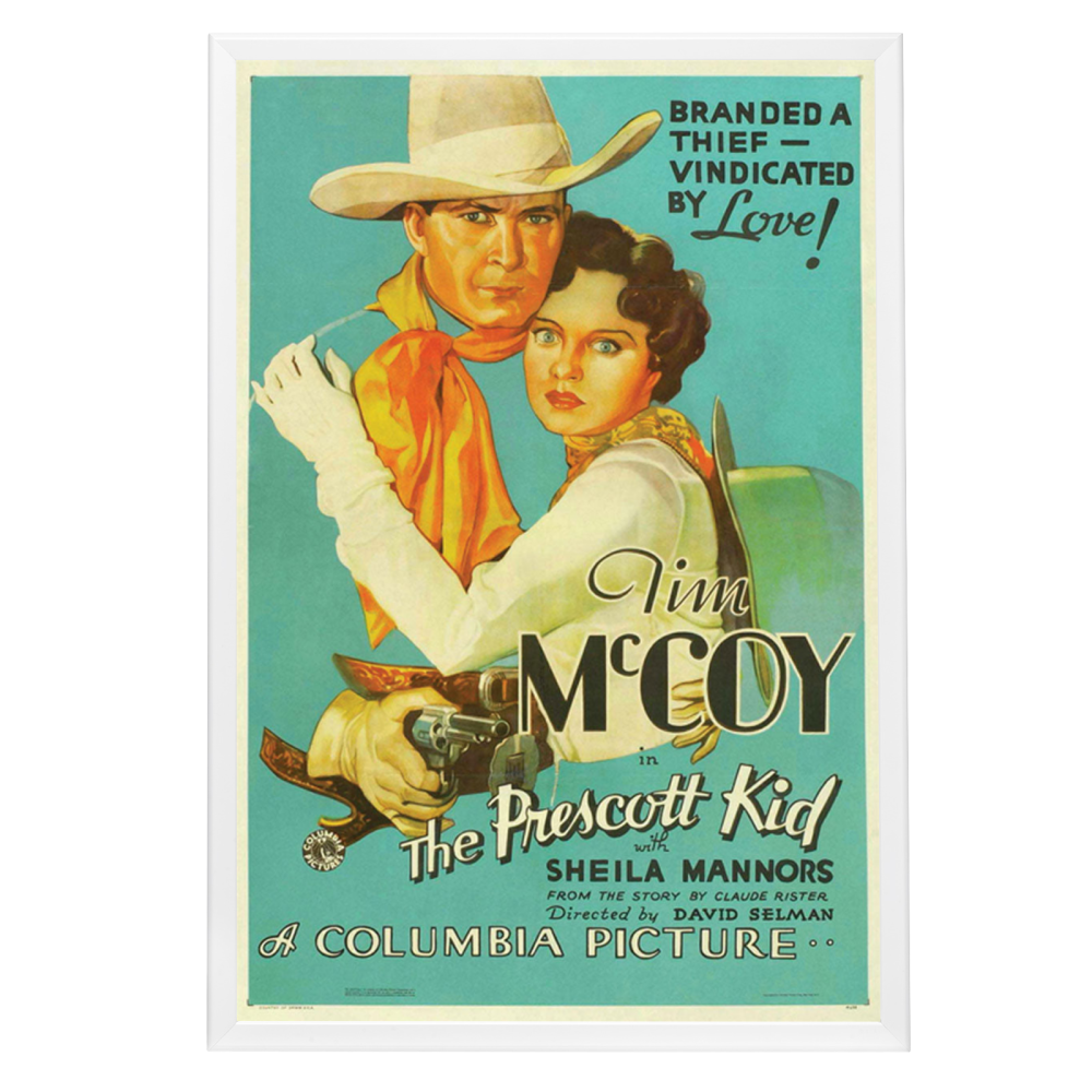 "Prescott Kid" (1934) Framed Movie Poster