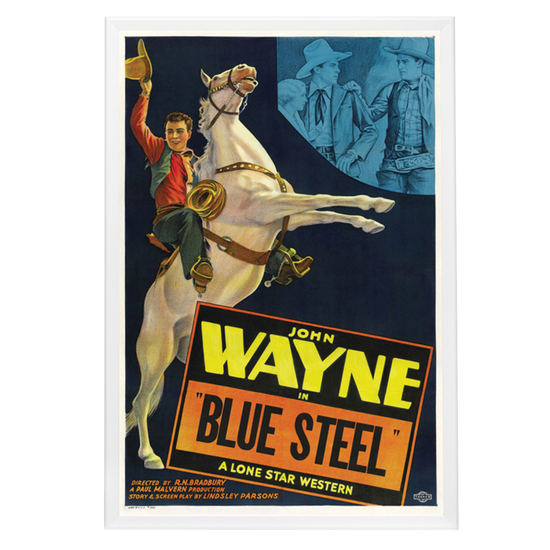 "Blue Steel" (1934) Framed Movie Poster