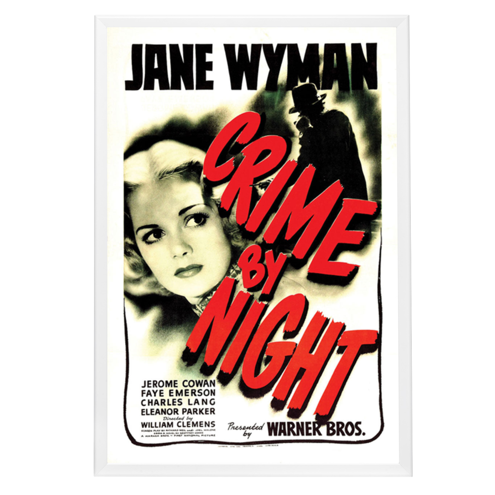 "Crime By Night" (1944) Framed Movie Poster