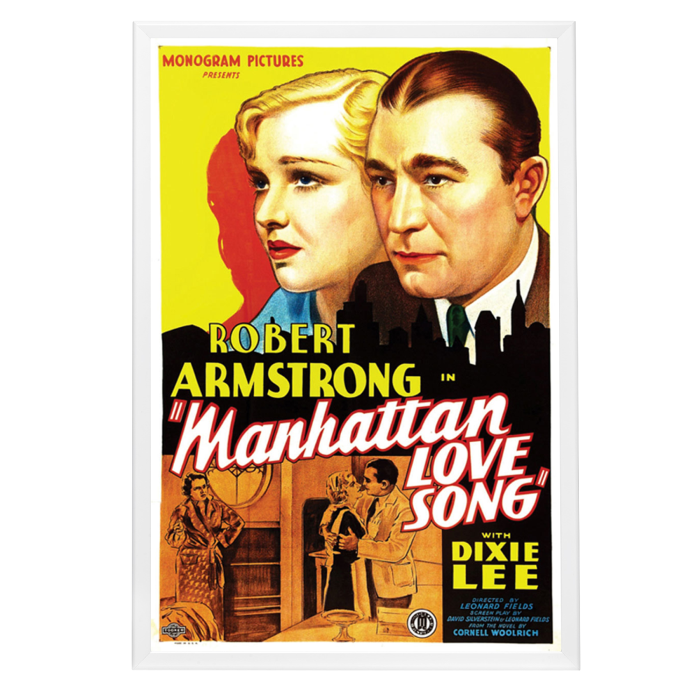 "Manhattan Love Song" (1934) Framed Movie Poster