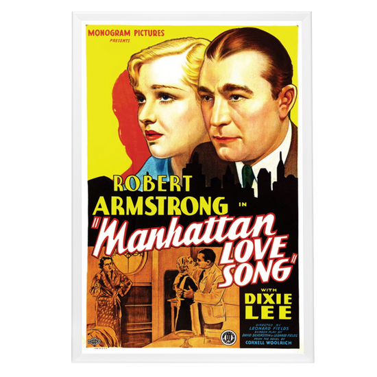 "Manhattan Love Song" (1934) Framed Movie Poster