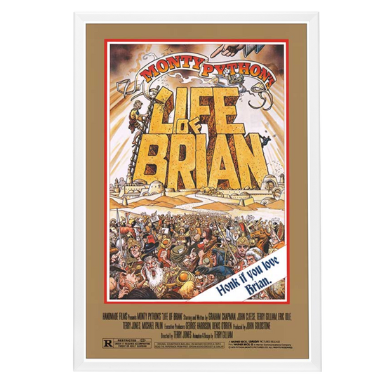 "Life of Brian" (1979) Framed Movie Poster