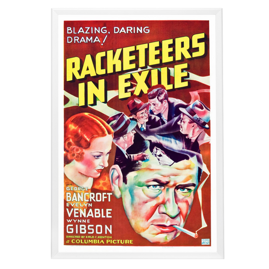 "Racketeers In Exile" (1937) Framed Movie Poster