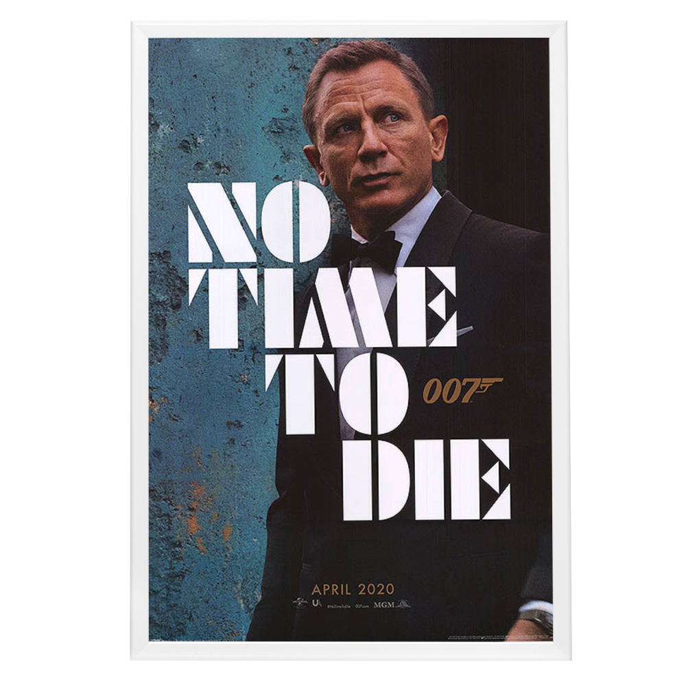 "No Time to Die" (2020) Framed Movie Poster
