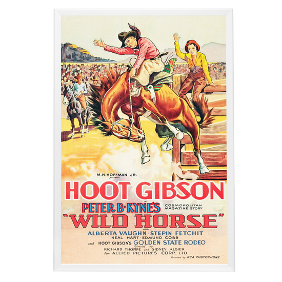 "Wild Horse" (1931) Framed Movie Poster