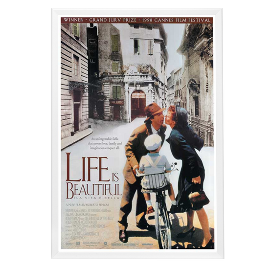 "Life Is Beautiful" (1997) Framed Movie Poster