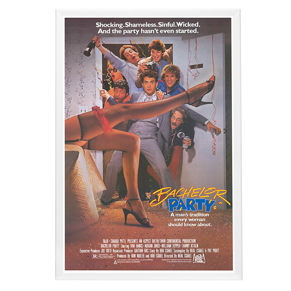 "Bachelor Party" (1984) Framed Movie Poster