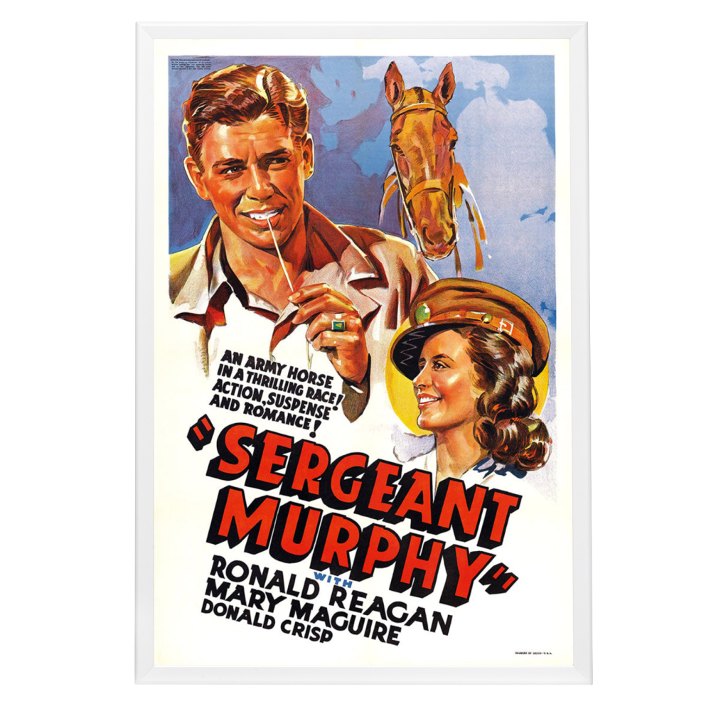 "Sergeant Murphy" (1938) Framed Movie Poster