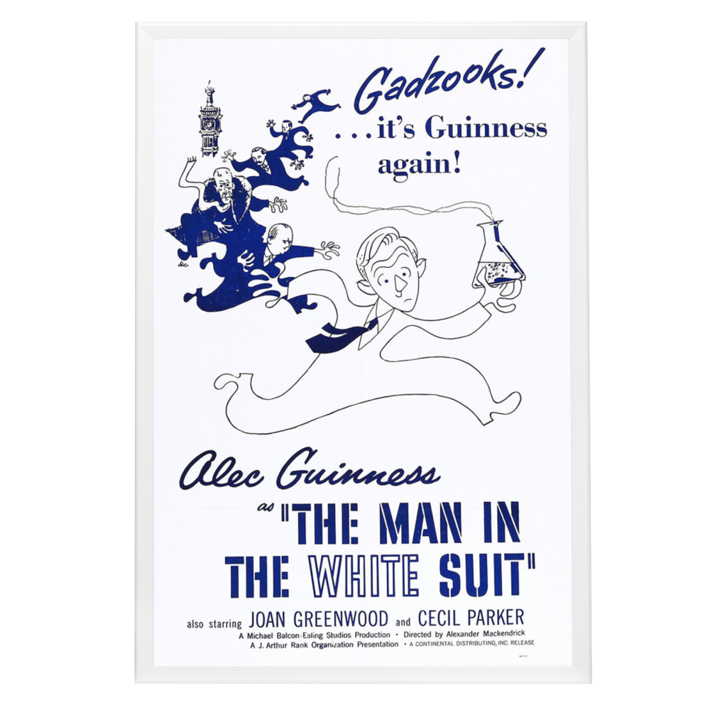 "Man In The White Suit" (1951) Framed Movie Poster