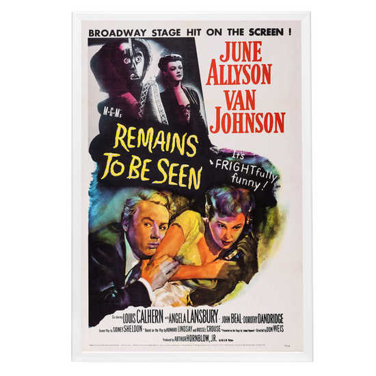 "Remains To Be Seen" (1953) Framed Movie Poster