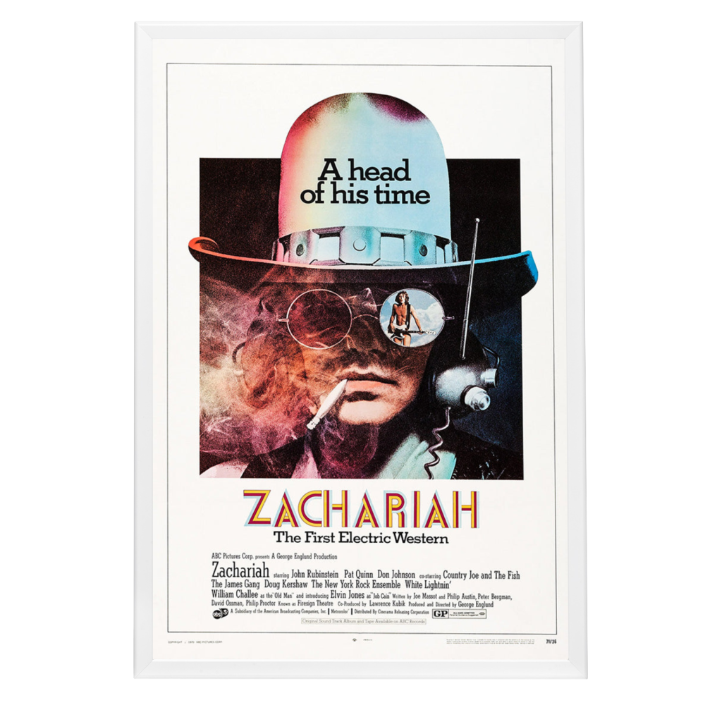 "Zachariah" (1971) Framed Movie Poster