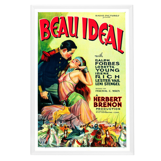 "Beau Ideal" (1931) Framed Movie Poster