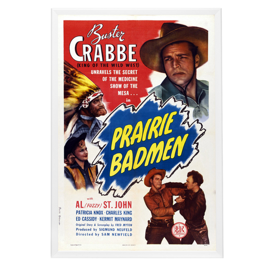 "Prairie Badmen" (1946) Framed Movie Poster