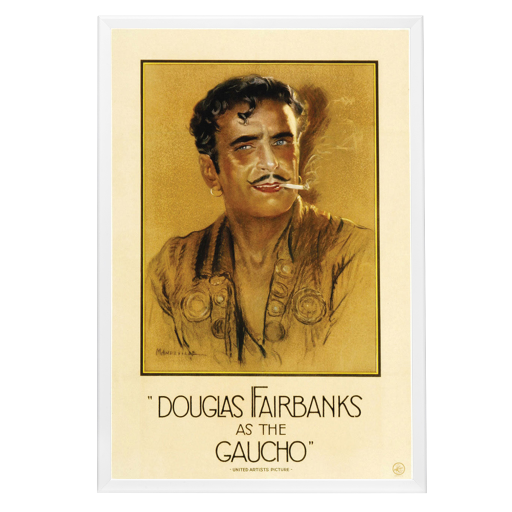 "Gaucho" (1927) Framed Movie Poster
