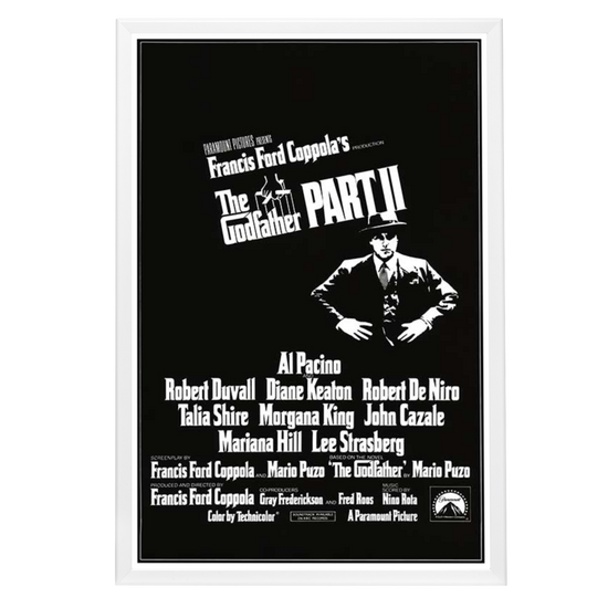 "Godfather: Part II" (1974) Framed Movie Poster