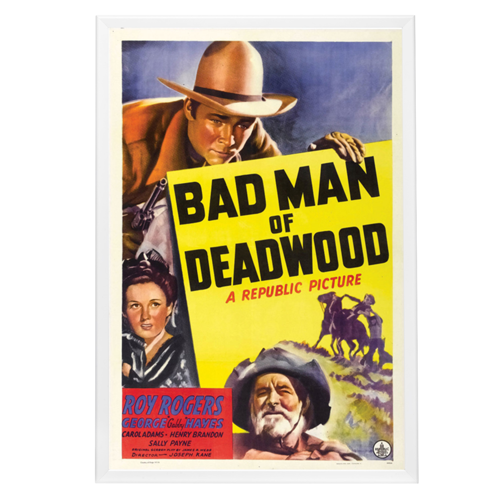 "Bad Man Of Deadwood" (1941) Framed Movie Poster