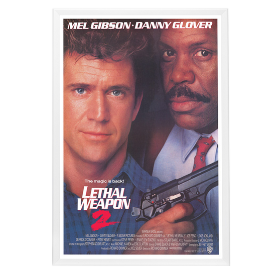 "Lethal Weapon 2" (1989) Framed Movie Poster