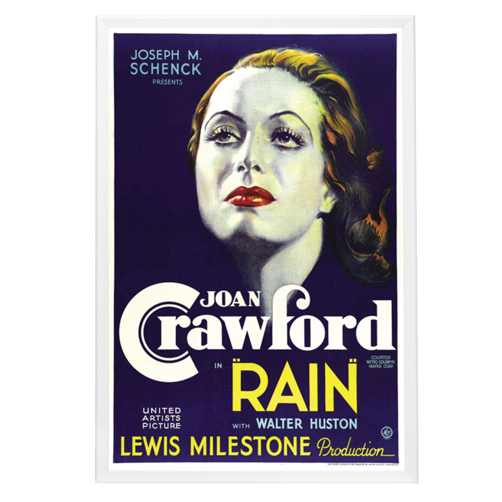 "Rain" (1932) Framed Movie Poster