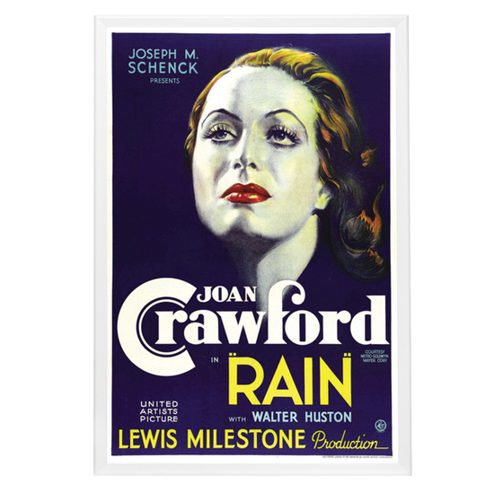 "Rain" (1932) Framed Movie Poster