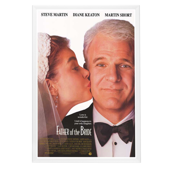 "Father of the Bride" (1991) Framed Movie Poster