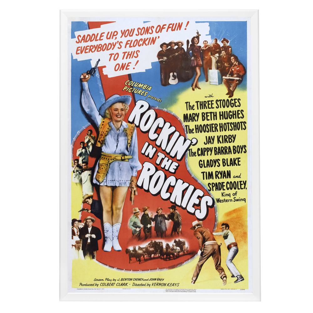 "Rockin' In The Rockies" (1945) Framed Movie Poster