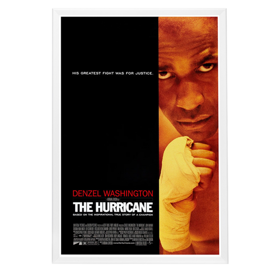 "Hurricane" (1999) Framed Movie Poster