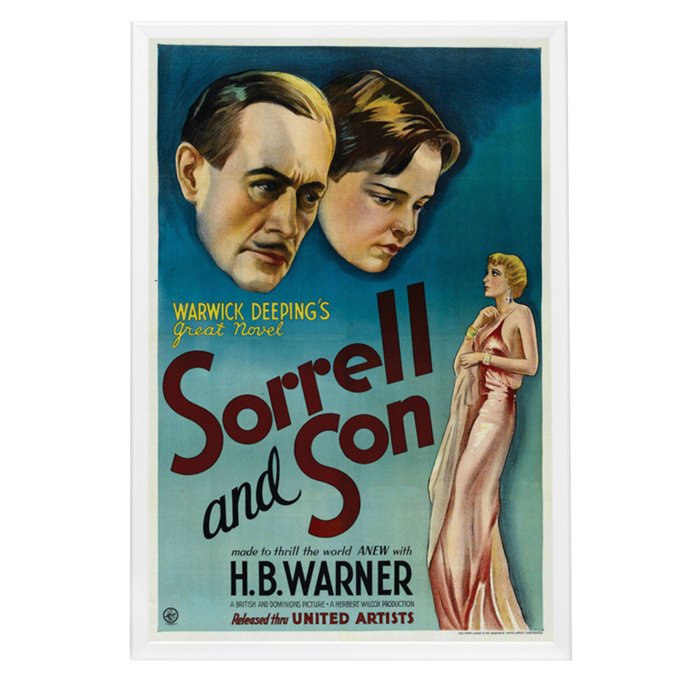 "Sorrell And Son" (1933) Framed Movie Poster