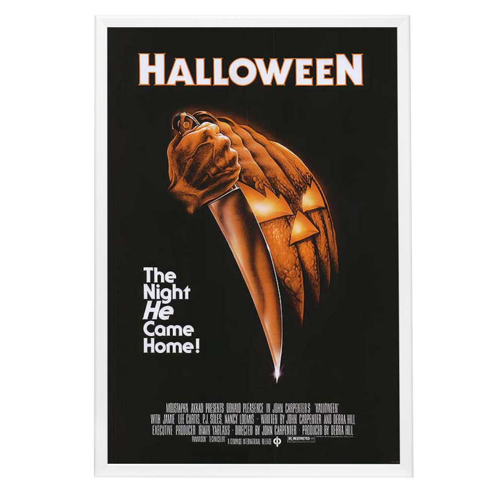 "Halloween" (1978) Framed Movie Poster