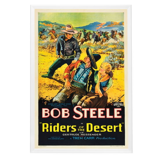 "Riders Of The Desert" (1932) Framed Movie Poster