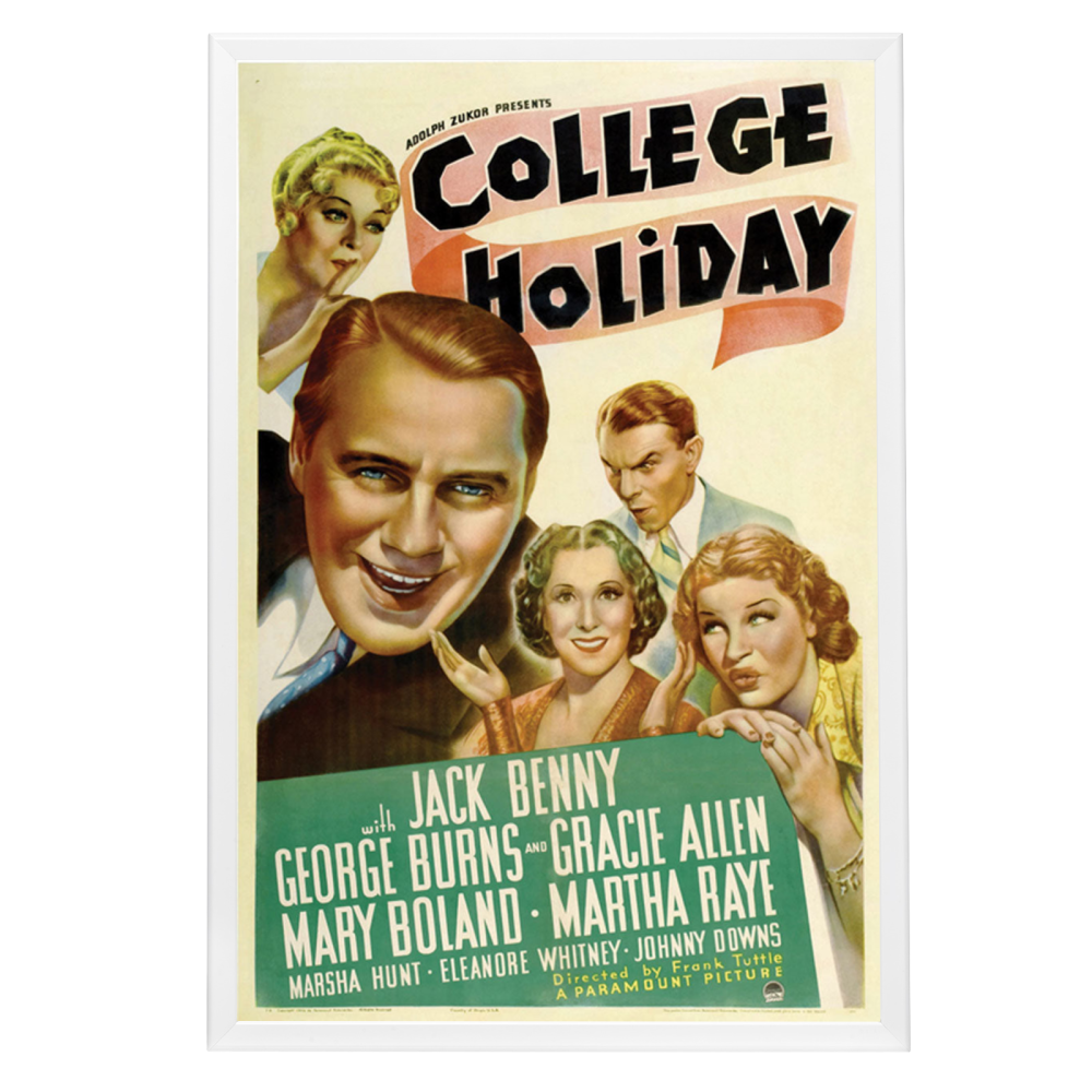 "College Holiday" (1936) Framed Movie Poster