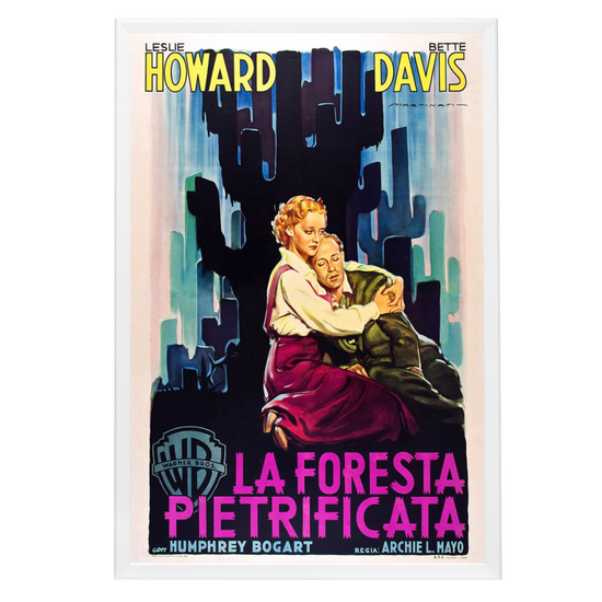 "Petrified Forest" (1936) Framed Movie Poster