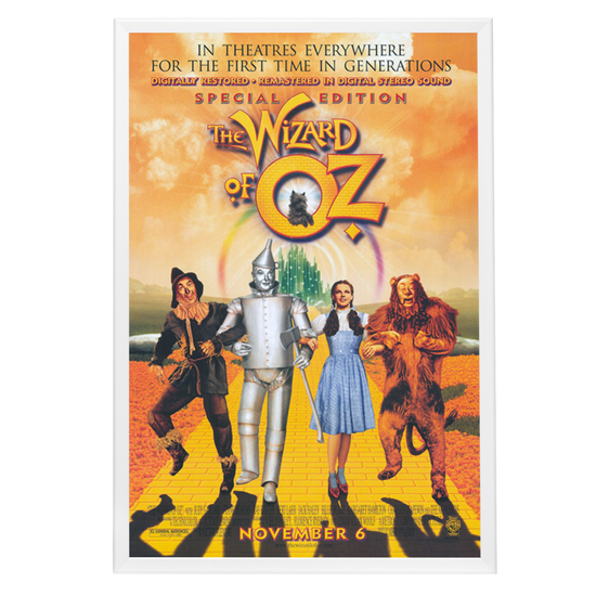 "Wizard Of Oz" (1939) Framed Movie Poster