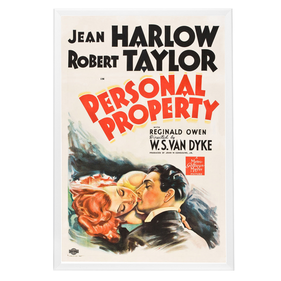 "Personal Property" (1937) Framed Movie Poster