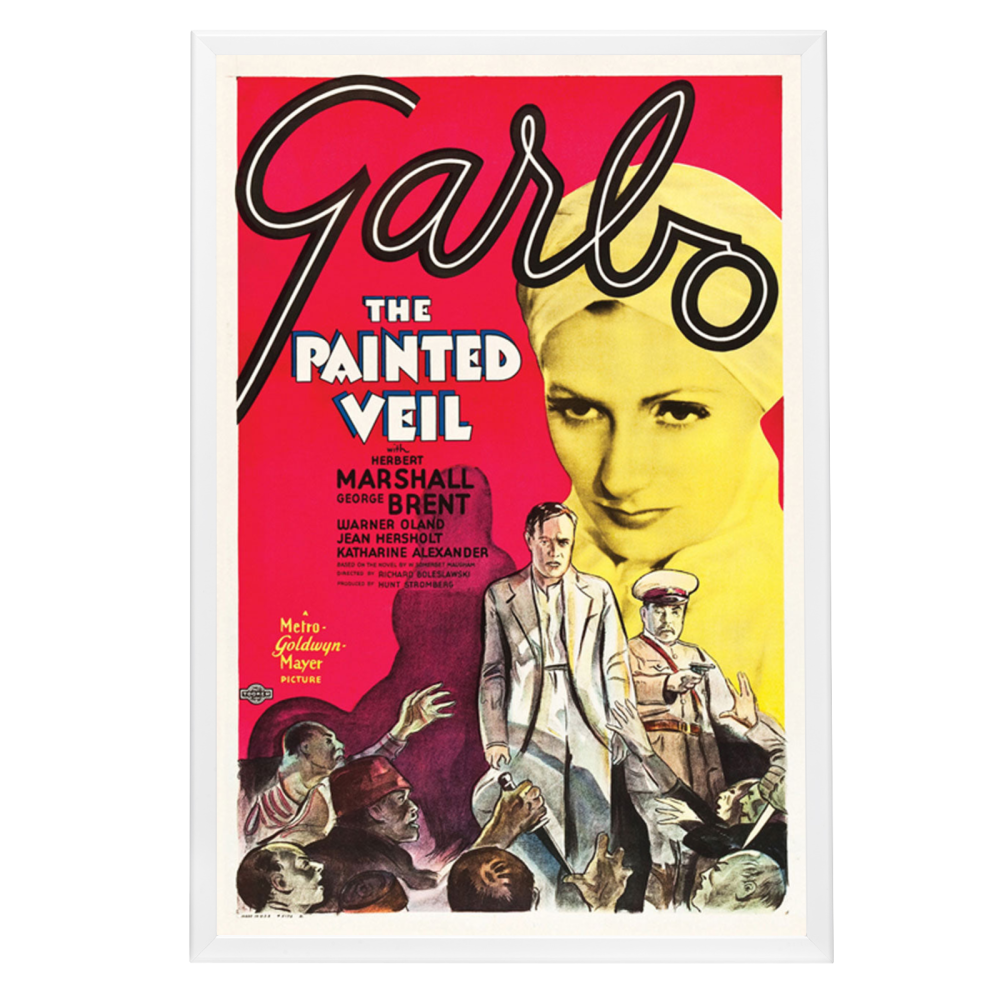 "Painted Veil" (1934) Framed Movie Poster