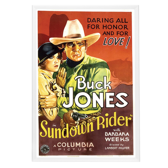 "Sundown Rider" (1932) Framed Movie Poster