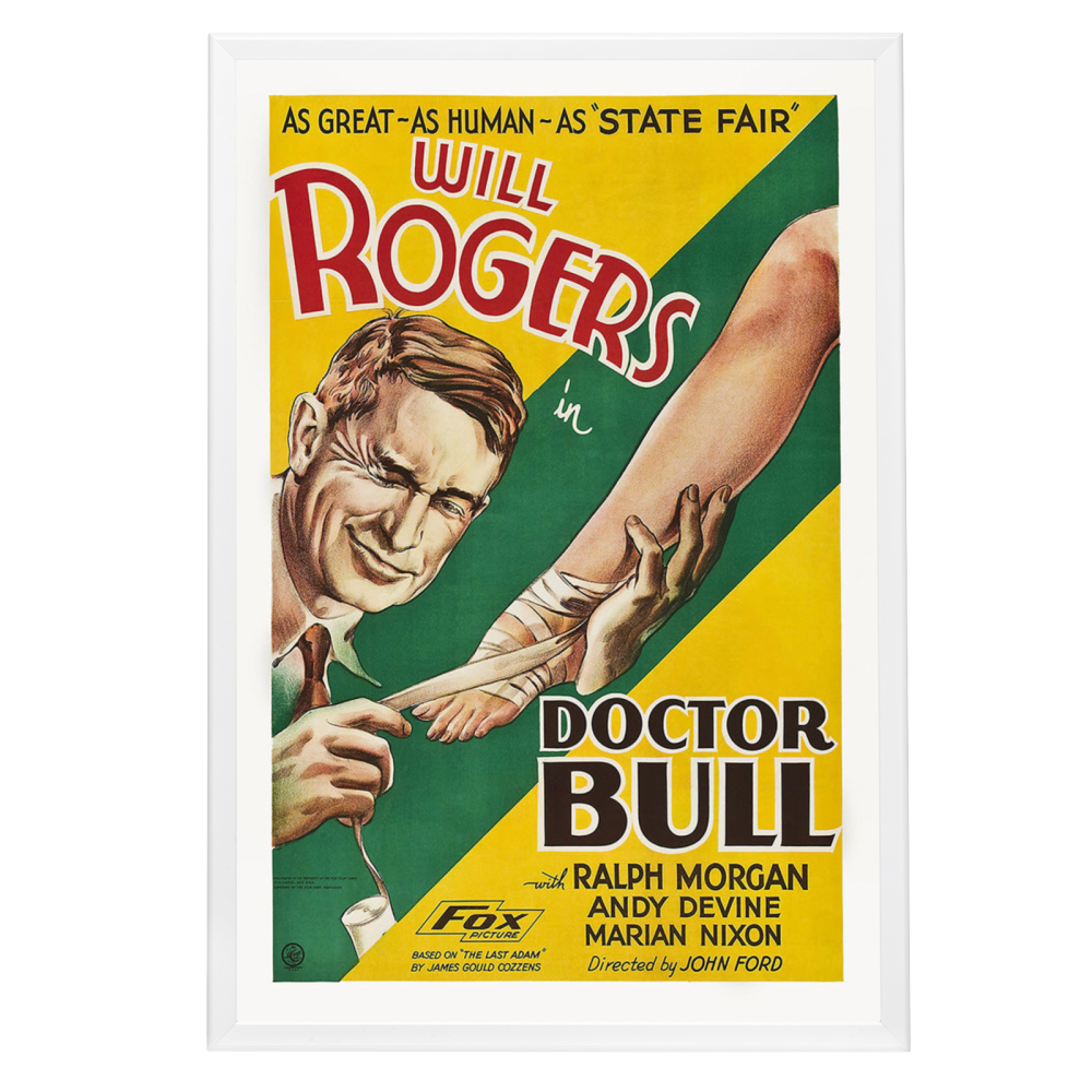 "Doctor Bull" (1933) Framed Movie Poster