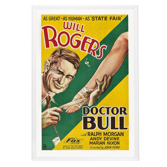 "Doctor Bull" (1933) Framed Movie Poster