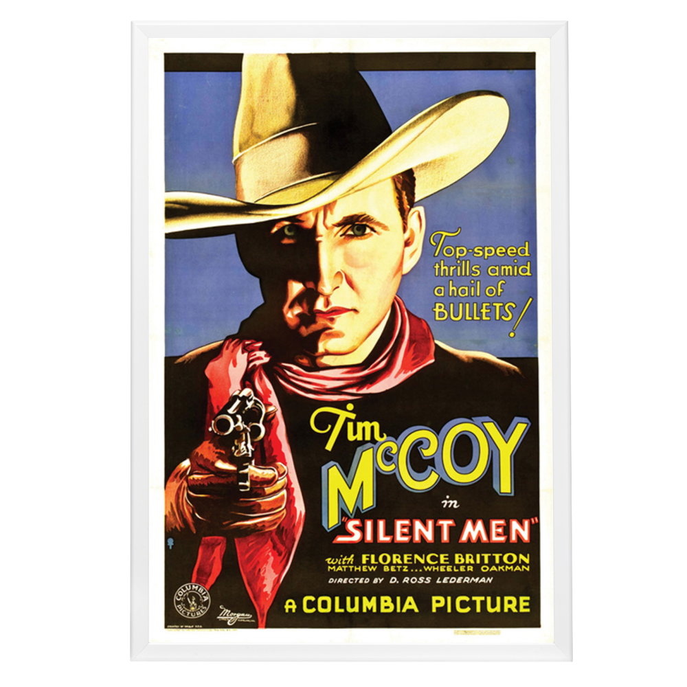 "Silent Men" (1933) Framed Movie Poster