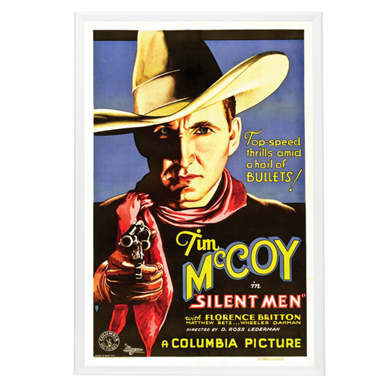 "Silent Men" (1933) Framed Movie Poster