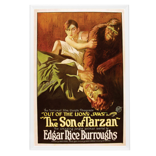 "Son Of Tarzan" (1920) Framed Movie Poster